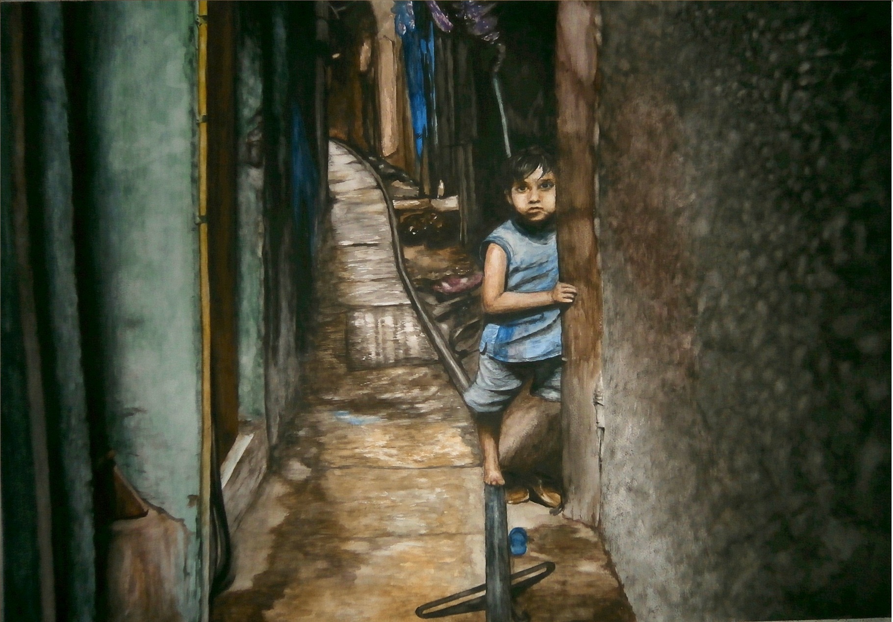 Address, painting by Kalpesh RC