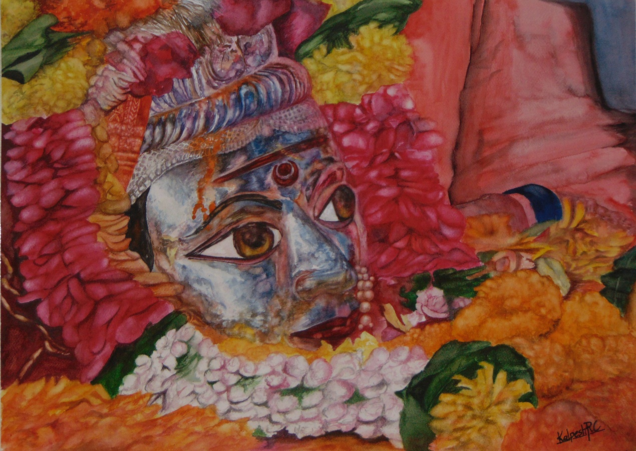 Palakhi, painting by Kalpesh RC
